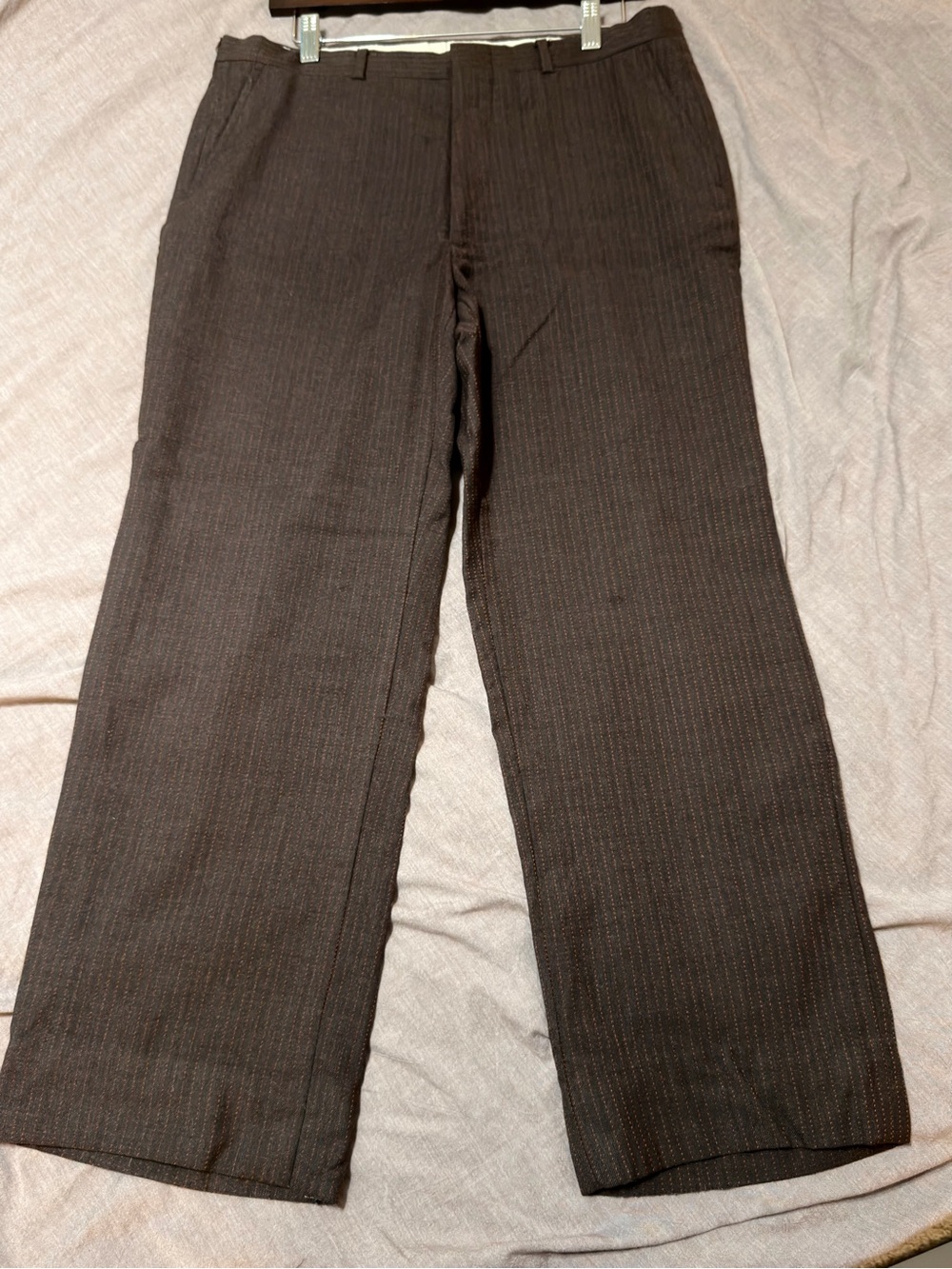 Vintage 1980s - Oscar de la Renta Men’s wool trousers - 33x26 (removable hem)